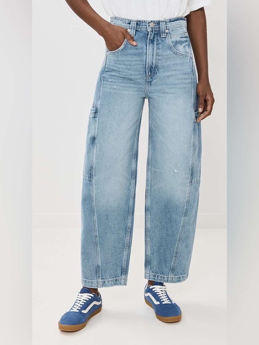Pistola Gio Barrel Leg Balloon Jeans Freestyle Wash Size 29 Baggy